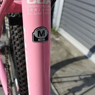 【美車】CANNONDALE【キャノンデール】Trail6　【稀少カラー】ピンク　使用歴極浅の綺麗なMTBです！の画像