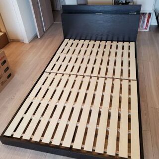 セミダブル　ローベッドフレームの画像