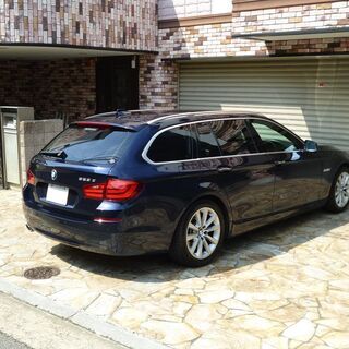 検査4年9月523dツーリング ハイラインPKG シナモンブラウンレザー/オートトランク/HDDナビ/地デジ/バックカメラ/ベンチレーション/ミラーETCの画像