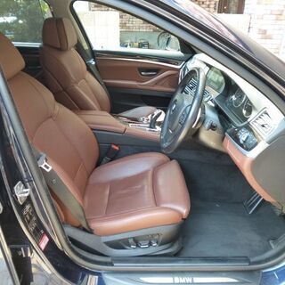 検査4年9月523dツーリング ハイラインPKG シナモンブラウンレザー/オートトランク/HDDナビ/地デジ/バックカメラ/ベンチレーション/ミラーETCの画像
