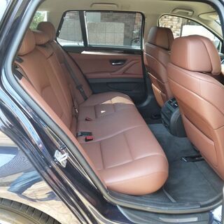 検査4年9月523dツーリング ハイラインPKG シナモンブラウンレザー/オートトランク/HDDナビ/地デジ/バックカメラ/ベンチレーション/ミラーETCの画像