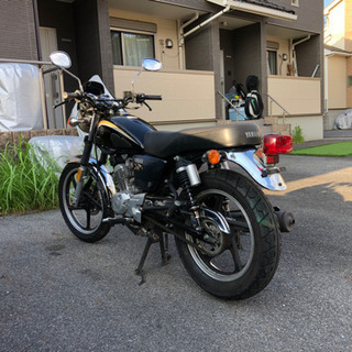 【愛知】ヤマハ YB125SP 125cc 車体 カフェレーサー スクランブラーの画像