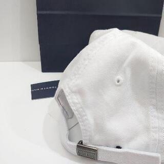 6激安！使用2回の美品！TOMMY HILFIGERロゴ入りキャップ！の画像