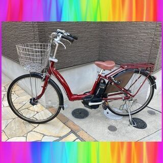 特③?ヤマハ パスラフィーニ 6Ah 新基準 電動自転車 子供乗せ 3人乗り 電動