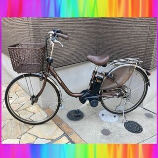 ?美車！容量12Ah?2017　ビビDX　Panasonic　パナソニック　電動自転車　電動アシスト自転車　中古　08017