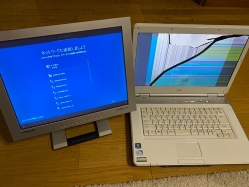 ノートパソコンとモニター②写メ追加