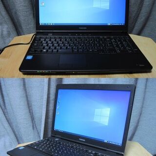 東芝B452H/Win10Pro64/celeron-1000M-1.80GHz/メモリ8G/新品SSD240G/15.4インチ10キー付き内臓無線LAN/office2019