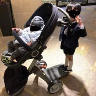 STOKKE エクスプローリーとキャリーコット セット販売の画像