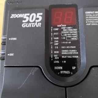 ギター用エフェクター Zoom505guitarの画像