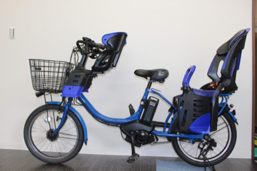 電動自転車 ヤマハ 20インチ 電動アシスト 子ども乗せ 3人乗り中古