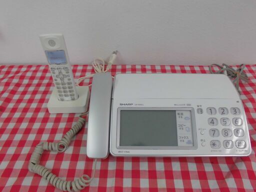 ★SHARP　デジタルコードレスFAX　子機1台付き　UX-900CL★