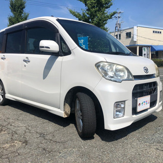 タントEXE カスタムRS車検付　社外ナビ　程度良好28万円