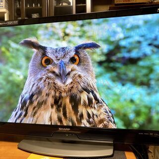 ［取引完了］録画機能（BDドライブ）搭載　40v型　SHARP LED AQUOS　LC-40R5　#2　稼働短い良品