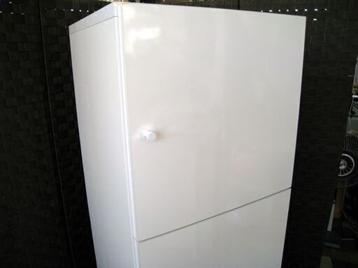 ☆ 3段キャビネット 脚付き 白/ホワイト 幅41.5×奥行41.5×高さ139.5cm サイドボード 鏡面仕上げ 扉付き ハイチェス