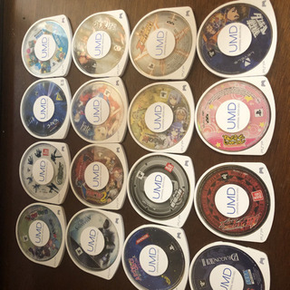 PSP3000番と1000番、ソフト61本セット