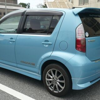 ★美車★１オーナー車★１９年式★パッソ Xアドバンス★純正エアロ★社外１５AW★社外マフラー★キーレス★車検４年１月の画像