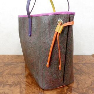 ETRO エトロ ペイズリー トートバック マルチカラー ワンショルダー