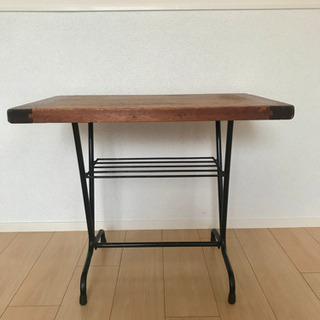 ヴィンテージ　アンティーク　テーブル　アイアン　インダストリアル　古家具の画像