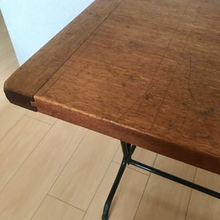 ヴィンテージ　アンティーク　テーブル　アイアン　インダストリアル　古家具の画像
