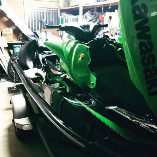 カワサキウルトラ260xトレーラーセット