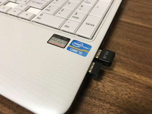 美品⭐︎ノートパソコン⭐︎ Windows10 Core i5＋SSD240GB+メモリ4GB Office付き 車型無線マウス付き