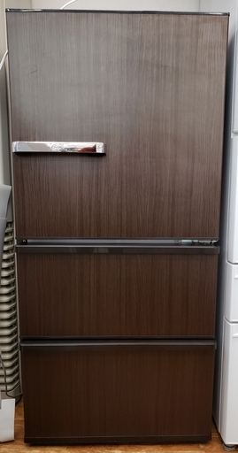AQUA 2020年 238L3ドア冷蔵庫 AQR-SV24J ブラウン　木目調