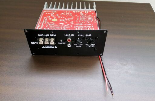 車用サブウーファーアンプ12V 150W 基板ボードキット（新品）