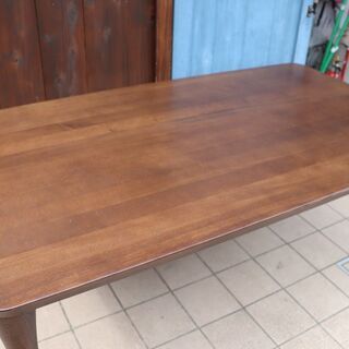 karimoku(カリモク家具)のダイニングテーブル(モカブラウン)です。オーク材を使用したシンプルなデザインはモダンスタイルや北欧スタイルにおススメ！W150cmのコンパクトな4人用食卓☆BG918