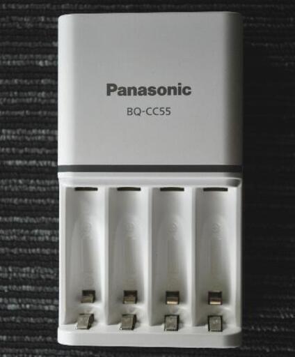 【完売】パナソニック エネループ 急速充電器 BQ-CC55