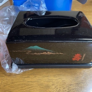 ポケットティッシュケース　黒