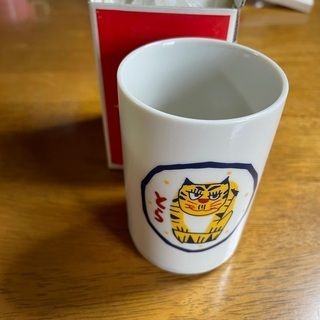 湯呑み　虎　新品未使用の画像