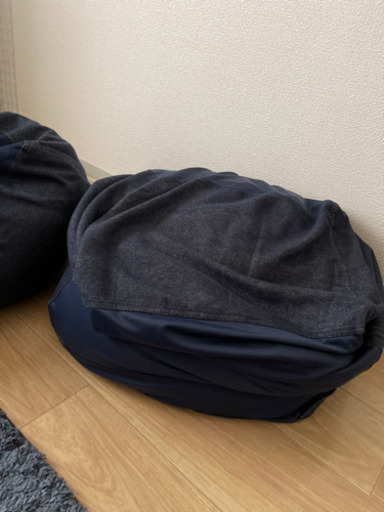 【お譲り済み】ビーズクッション 2個