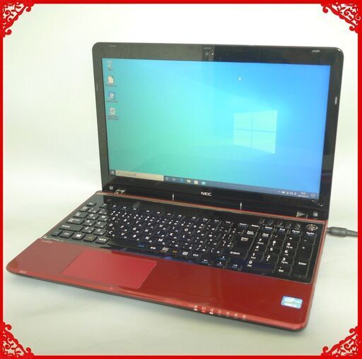 高速SSD ノートパソコン Windows10 中古動作良品 15.6型 NEC PC-LS550MSR-Y Core i5 8GB Blu-ray 無線 webカメラ Office 即使用可能