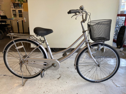 【24インチ】自転車　シルバー