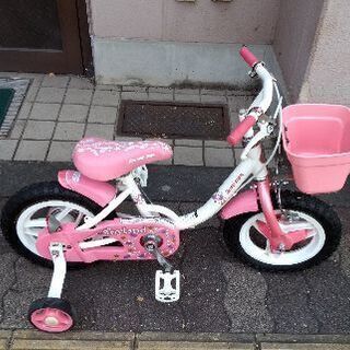 BRIDGESTONE 12吋トイランドガールズ(ピンクｘホワイト）
