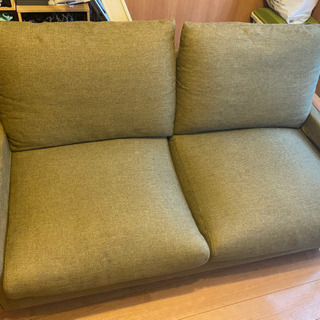 【ソファ】2.5人掛け。値段交渉、受け取り方法の相談受け付けます！の画像