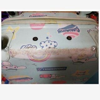 シナモロール　キャリーケース　キャリーバッグの画像