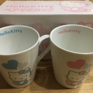 キティ(=^x^=)ペアカップの画像