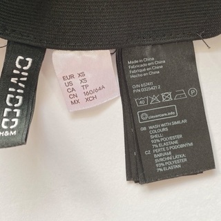 【まとめ割り】H&M シースルーライン タイト スカートの画像
