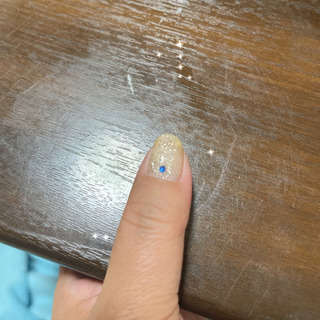 ジェルネイルの練習中ですの画像