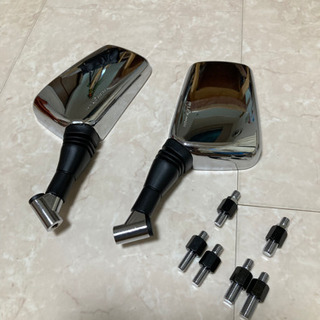 新品未使用　ナポレオンミラー　TANAX Z2ミラー　タナックス　キタコ　デイトナ　ゼファー　CB400SF XJR ミラー　左右セット ヤマハ カワサキ の画像