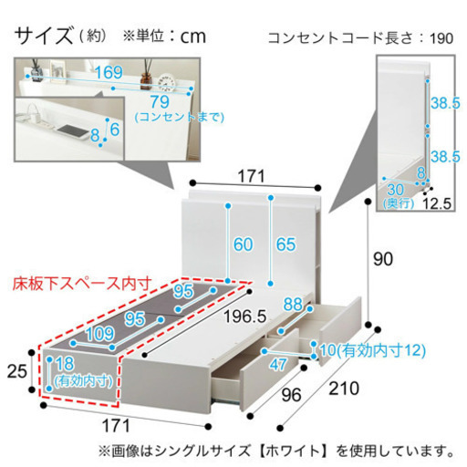 高級クイーンサイズベッド