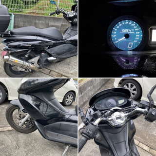 PCX125 JF28 カスタム多数　ステム及び駆動系新品交換済の画像