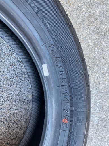 ヨコハマタイヤ　エコス　155/65/14