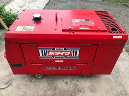 磐田市発/新ダイワ 三相200V エンジンウェルダーDGW200MT-2 エンジン溶接機 発電機。