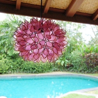 アジアン バリ島 カスピカイシェル ランプ リゾート