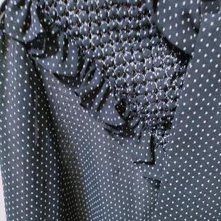 イトキン、水玉ボウタイブラウスの画像