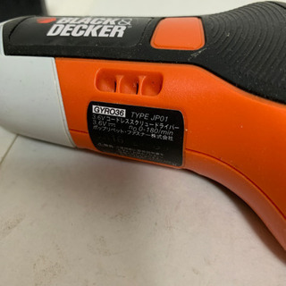 コードレススクリュードライバーの画像