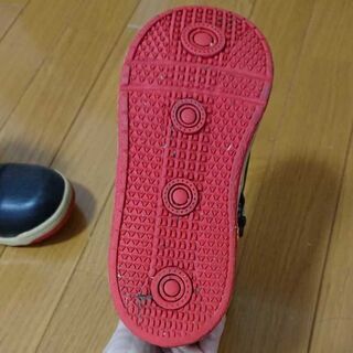 19cm ブーツ 黒の画像