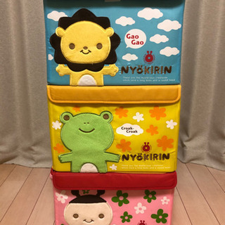 収納ボックス（おもちゃ箱）3個セットの画像